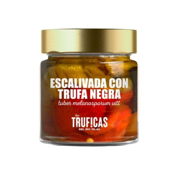 ESCALIVADA CON TRUFA NEGRA TUBER MELANOSPORUM VITT