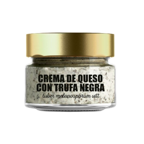 CREMA DE QUESO CON TRUFA NEGRA TUBER MELANOSPORUM VITT