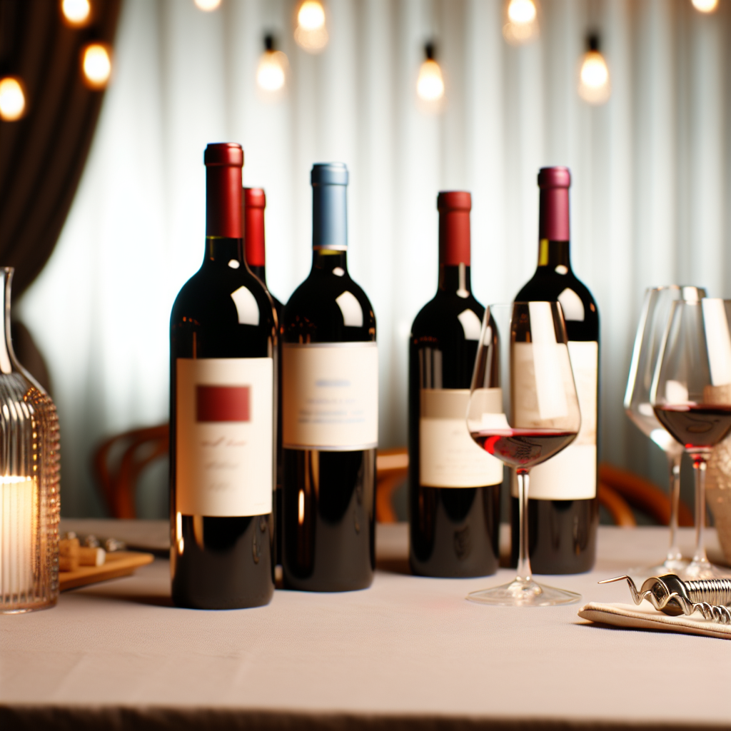 Cómo elegir el vino tinto perfecto según la ocasión – Cena romántica, parrillada, fiesta, etc.