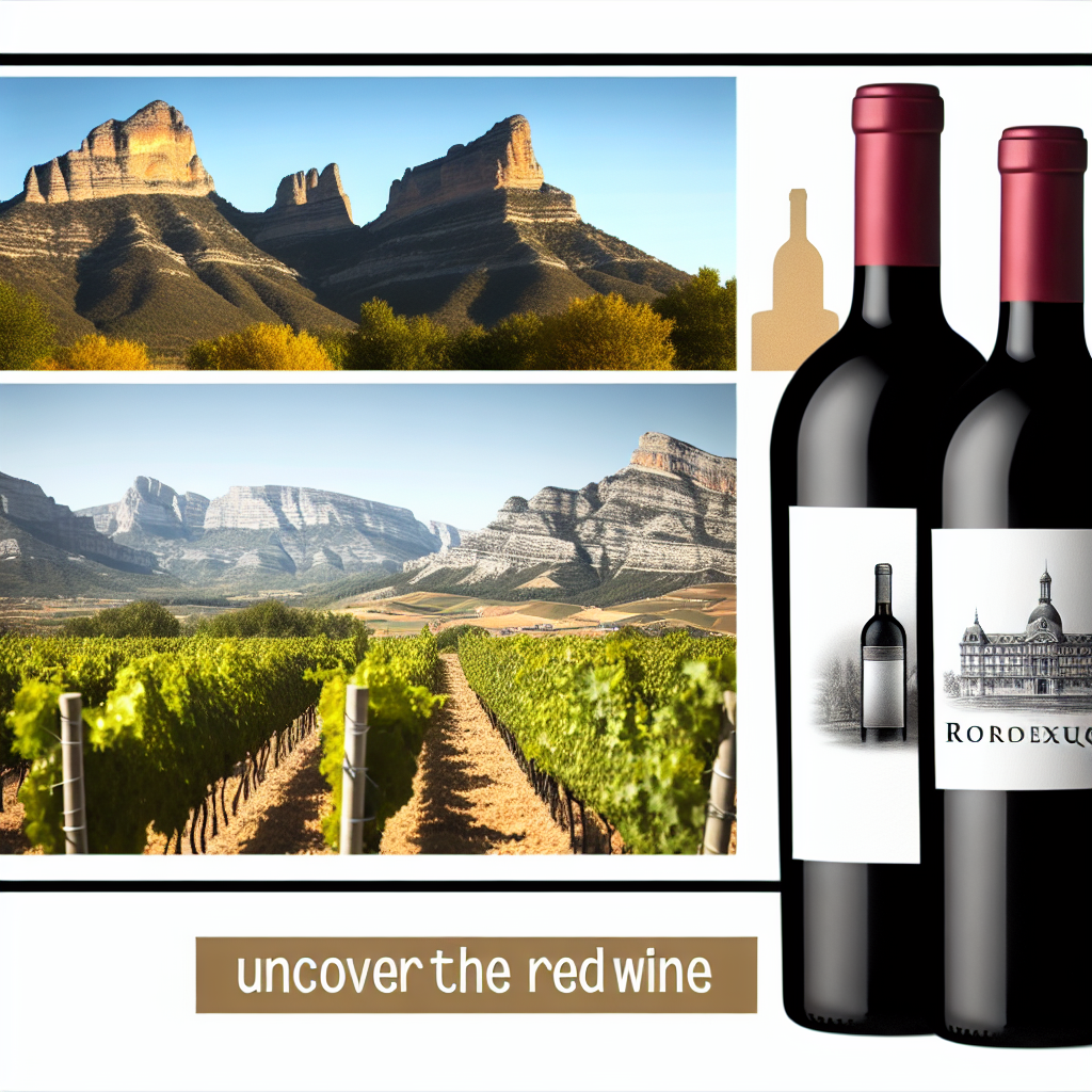 Regiones vinícolas famosas por su vino tinto – Rioja, Burdeos, Toscana y más.