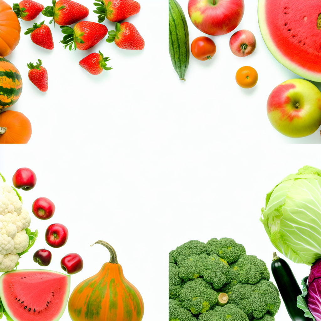 Alimentación según la temporada – Frutas, verduras y productos ideales según la época del año.