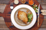Brochetas de pollo en freidora sin aceite: ideales para cenas ligeras