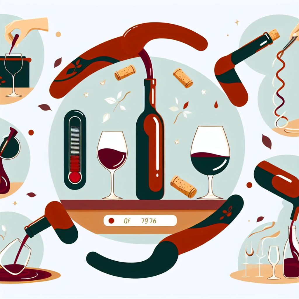 Errores comunes al servir y conservar el vino – Evita estos fallos para disfrutarlo al máximo.