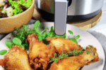 Muslos de pollo especiados en freidora de aire: sabor y textura perfecta