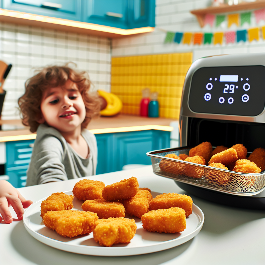 Nuggets de pollo caseros en airfryer: receta para niños y mayores