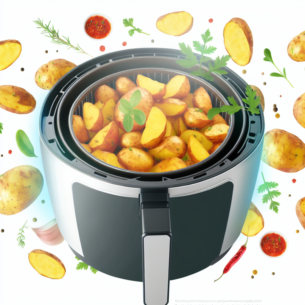 Patatas fritas crujientes sin aceite