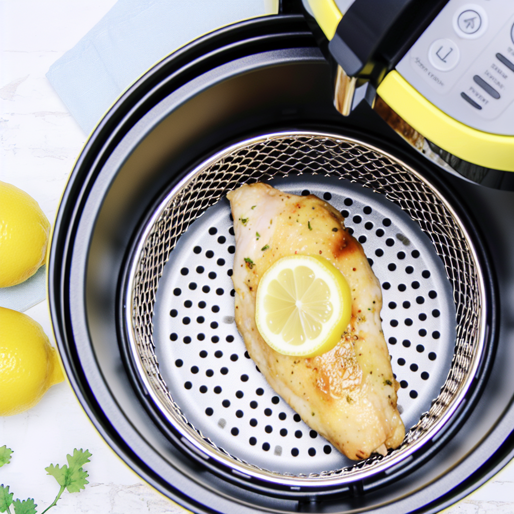 Pollo al limón en Airfryer: crujiente, jugoso y sin complicaciones