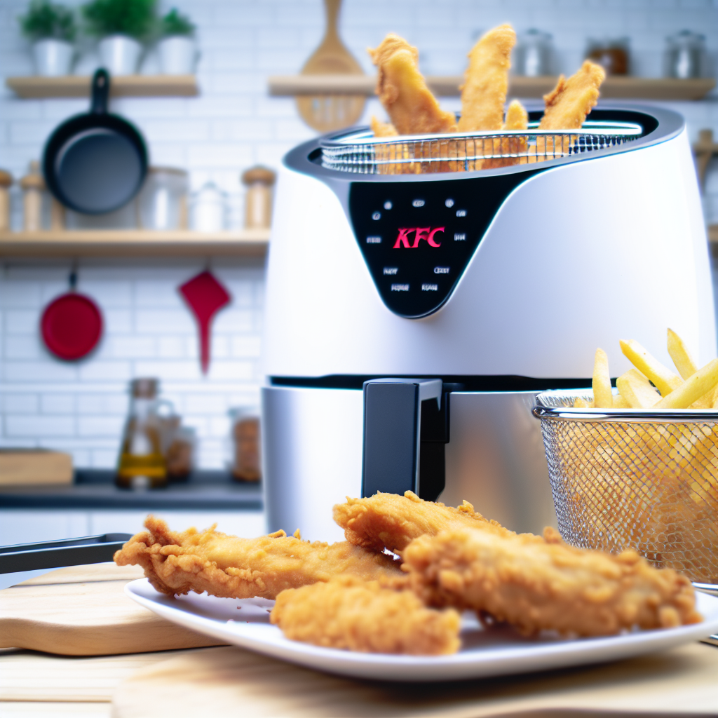 Tiras de pollo estilo KFC en airfryer: crujientes y saludables